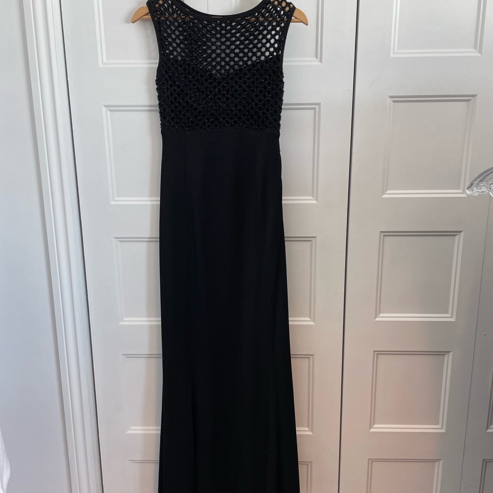 Stunning Black Evening Gown